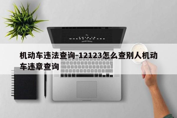 机动车违法查询-12123怎么查别人机动车违章查询