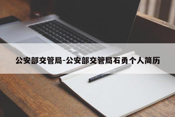 公安部交管局-公安部交管局石勇个人简历