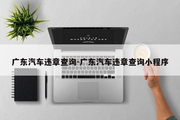 广东汽车违章查询-广东汽车违章查询小程序