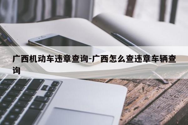 广西机动车违章查询-广西怎么查违章车辆查询