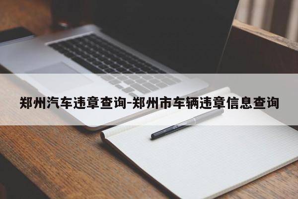 郑州汽车违章查询-郑州市车辆违章信息查询