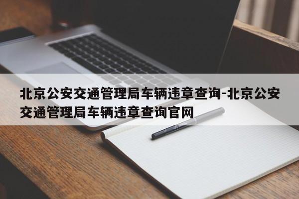 北京公安交通管理局车辆违章查询-北京公安交通管理局车辆违章查询官网