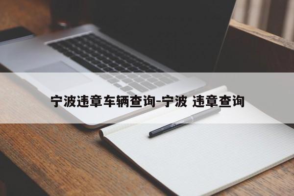 宁波违章车辆查询-宁波 违章查询